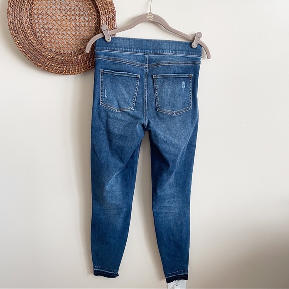 Spanx Distressed High Rise Skinny Jeans - Picture 14 of 16